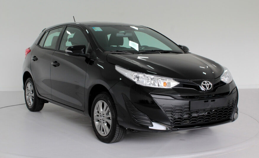 TOYOTA YARIS 1.5 XL PLUS CONNECT FLEX 4P AUTOMÁTICO CVT 7M – 2021 – PRETO **0 KM**