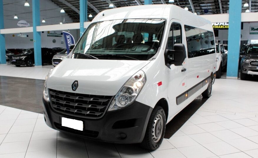 RENAULT MASTER 2.3 MINIBUS EXECUTIVE TURBO DIESEL 16L 3P MANUAL 6M – 2019 – BRANCO