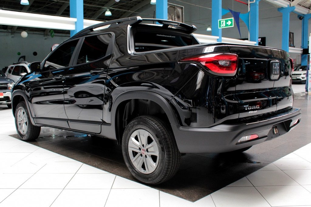 FIAT TORO 1.8 FREEDOM FLEX 4P AUTOMÁTICO 6M – 2021 – PRETO **0 KM**